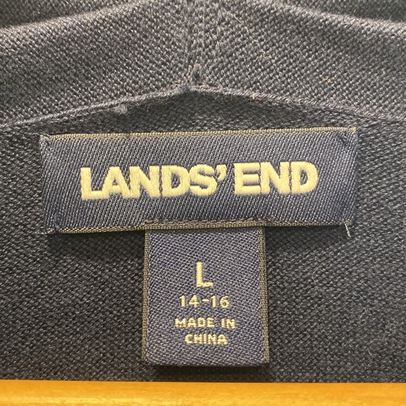 Lands’ End Womens Open Cardigan - Picture 2 of 2